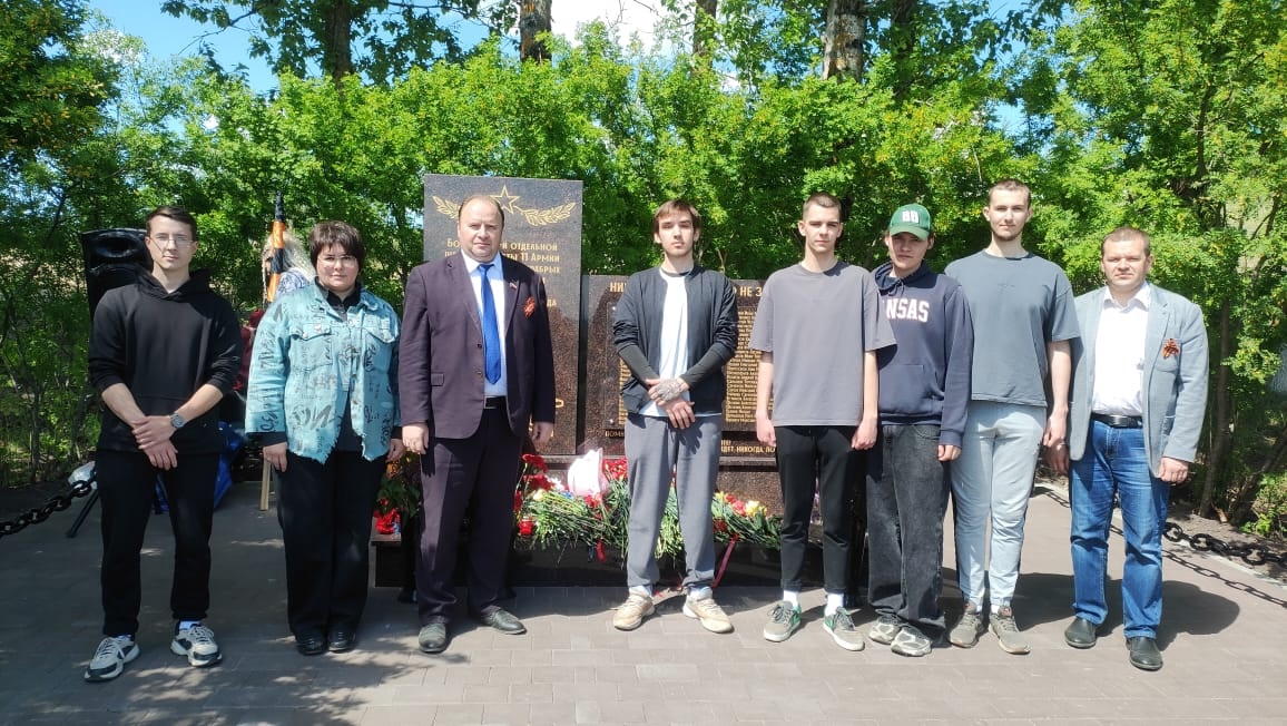 Открытие мемориала бойцам 54-й отдельной штрафной роты