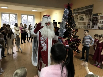 Новогодний утренник для детей сотрудников университета