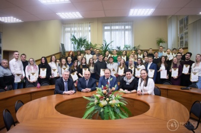 Торжественное мероприятие ко Дню Российского студенчества