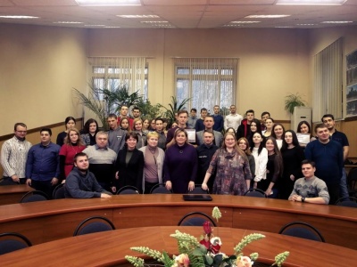 Заседание научного общества молодых ученых и студентов БГИТУ