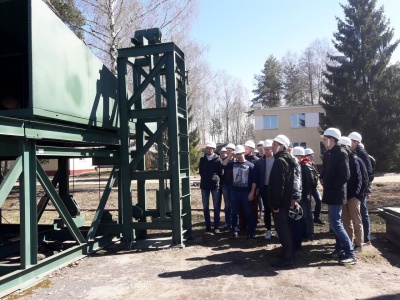 Экскурсия  студентов БГИТУ на «192 Центральный завод железнодорожной техники»