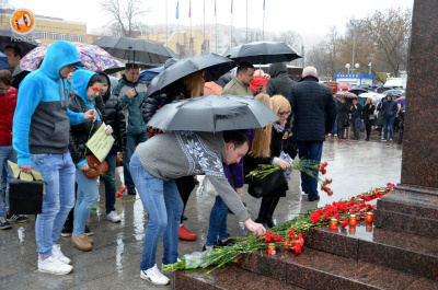 Участие в митинге "Вместе против террора"