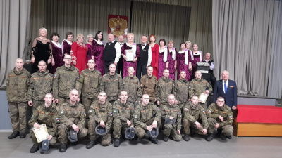 Участие в праздничном концерте