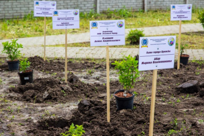 Экологическая акция в  Ботаническом саду БГИТУ  имени Б.В. Гроздова