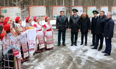 Руководитель Федерального агентства лесного хозяйства посетил Учебно-опытное лесничество