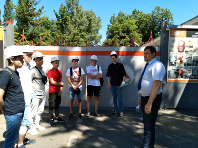 Экскурсия студентов БГИТУ на 192 Центральный завод железнодорожной техники