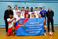 Команда БГИТУ – серебряный призер первенства вузов по мини-футболу